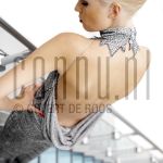 19-08-2004 Monique Collignon Couture, August 19, 2004.

[keywords]Model, Silver Dress[/keywords]